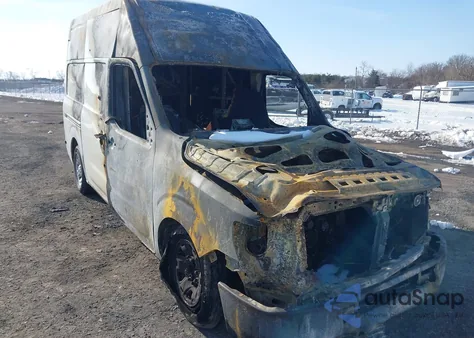 2013 Nissan Nv Cargo Nv2500 Hd S V6 from USA, damaged, VIN 1N6BF0LY5DN104420